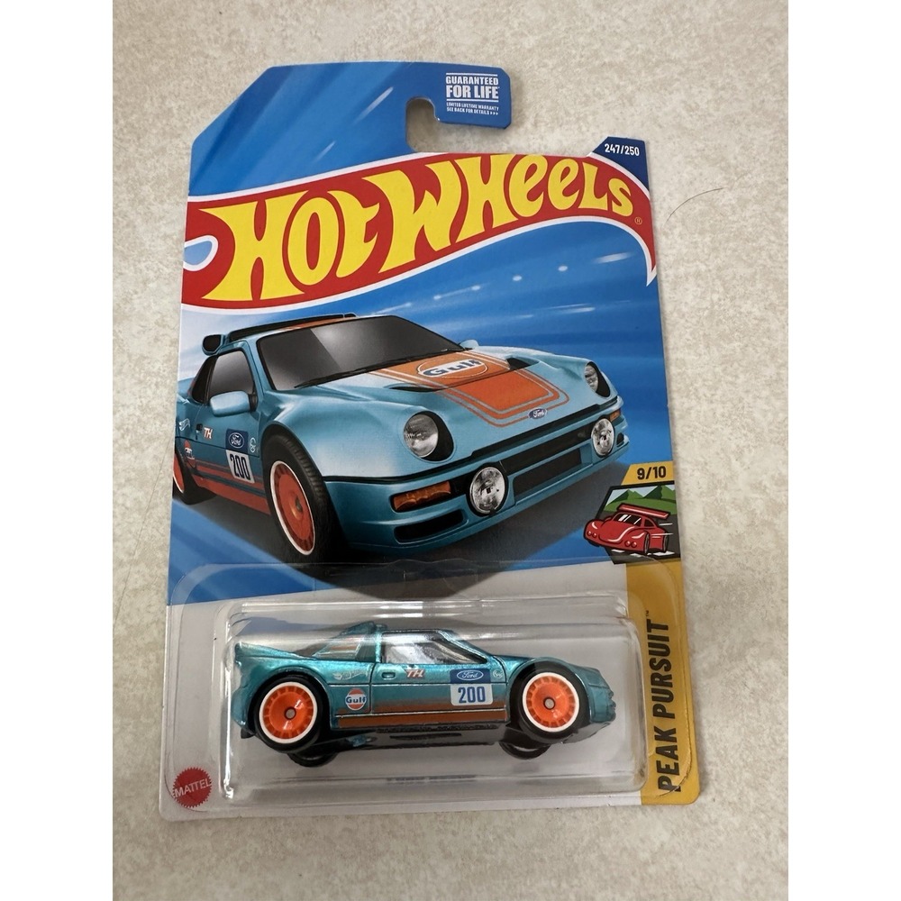 2025 Hot Wheels Super Treasure Hunt Gulf Oil Ford RS200